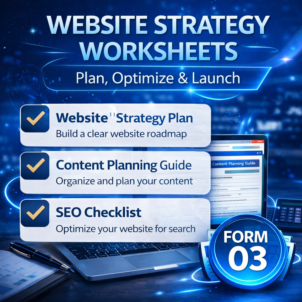 Website Coaching Toolkit – Templates, Client Forms 03