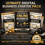 Ultimate Digital Business Starter Pack (5 Products Bundle)