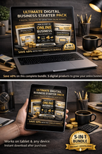 Ultimate Digital Business Starter Pack (5 Products Bundle)