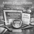 Website Coaching Toolkit – Templates, Client Forms 01