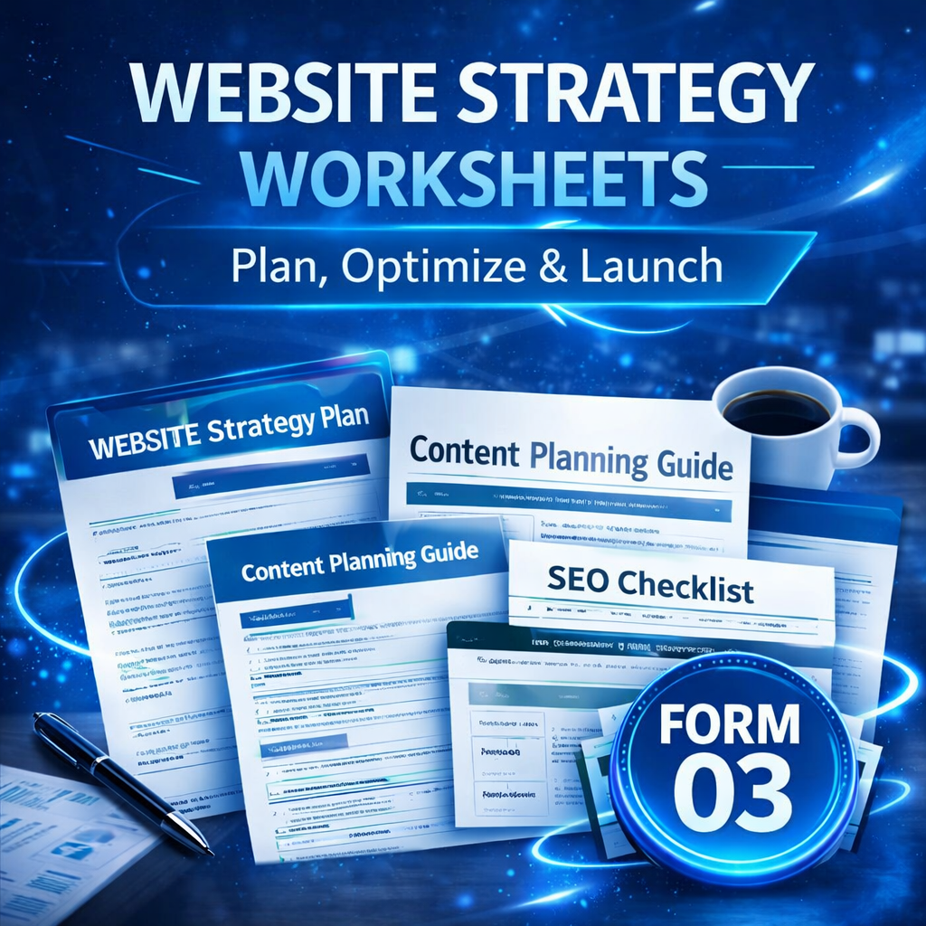 Website Coaching Toolkit – Templates, Client Forms 03
