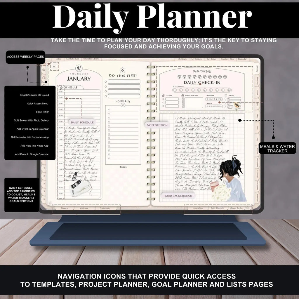 Aesthetic Digital Planner