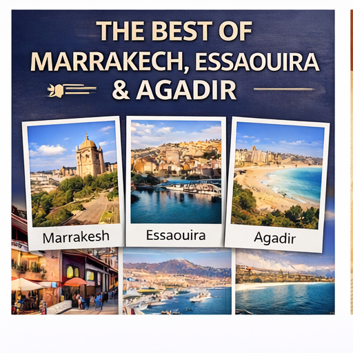 Ultimate Morocco Travel Guide 2026 – Marrakech, Essaouira & Agadir Itinerary, Travel Tips & Hidden Gems (PDF Download)